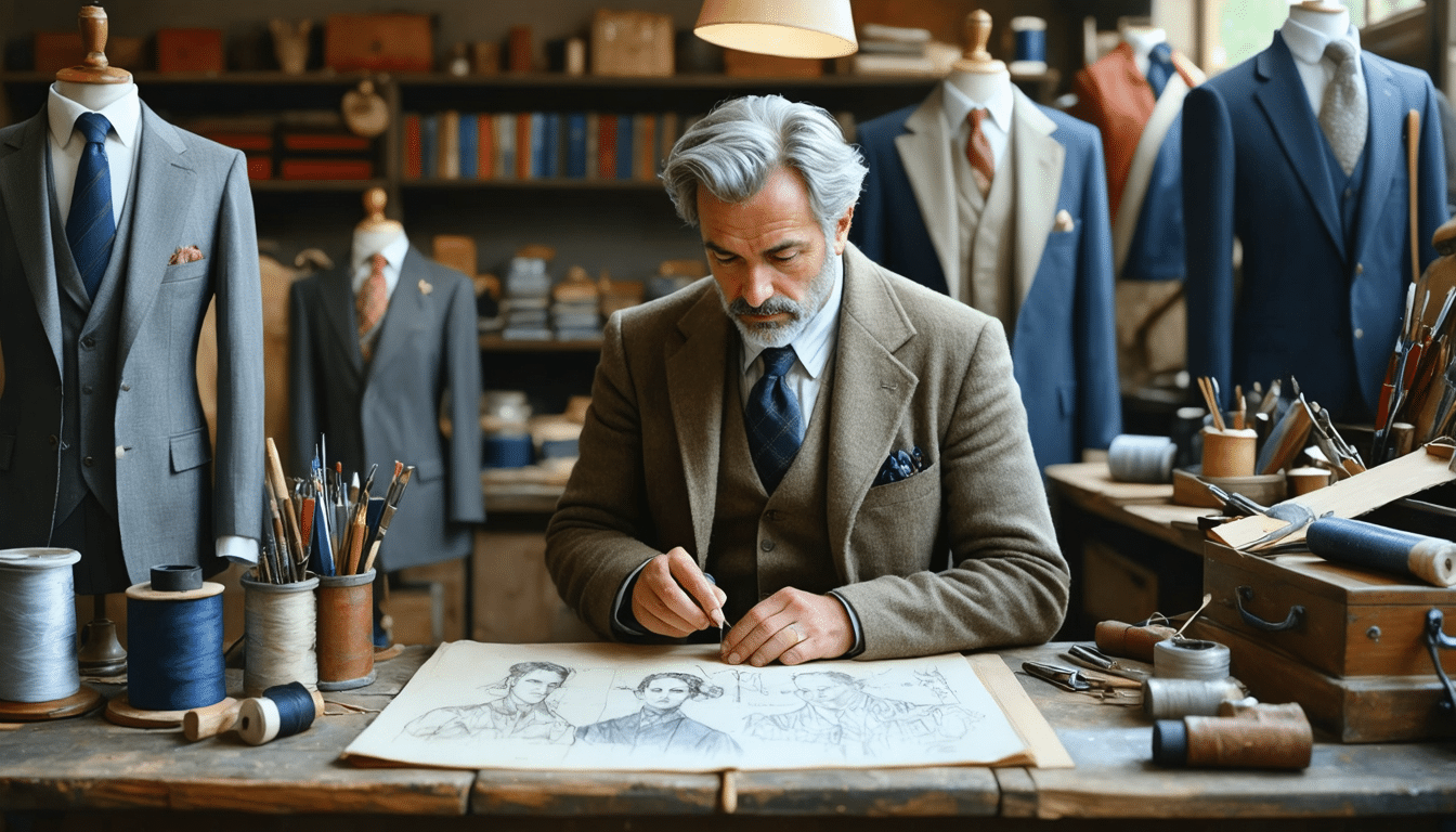 découvrez l'atelier de luca, un espace dédié à l'artisanat du costume sur-mesure. plongez dans un voyage unique où créativité et savoir-faire se rencontrent pour offrir des pièces d'exception, alliant tradition et modernité.
