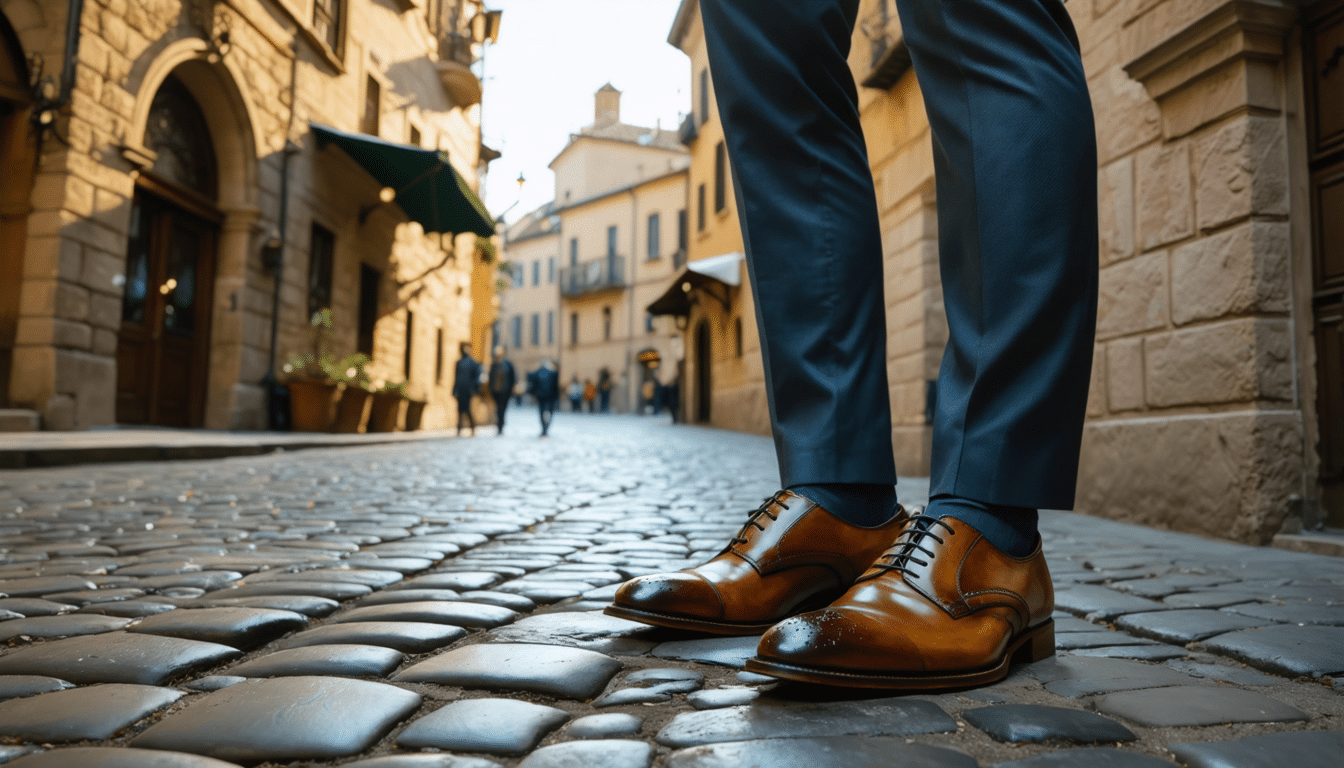 découvrez l'élégance intemporelle des chaussures en cuir paolo scafora, alliant artisanat exceptionnel et design sophistiqué. faites le choix du raffinement et du confort pour chaque occasion avec ces pièces uniques qui magnifient votre style.