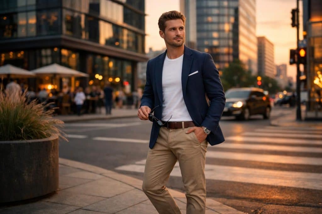 découvrez comment associer un t-shirt décontracté à une élégance sartoriale grâce à notre guide pour un style à la fois subtil et moderne.