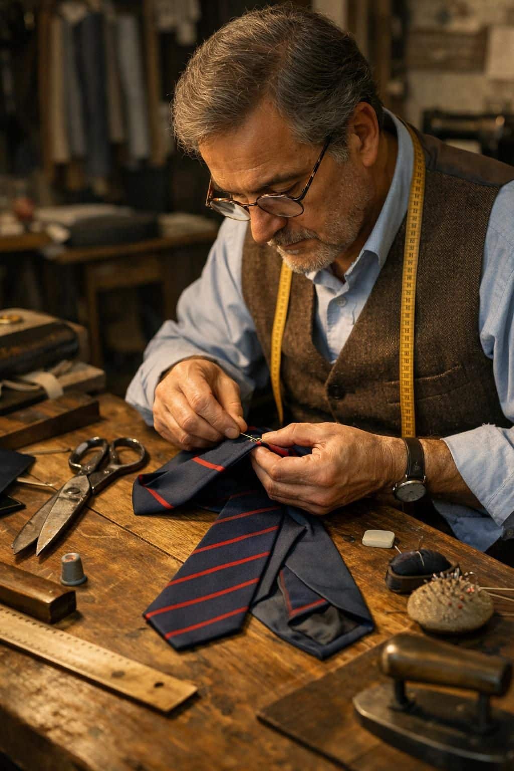 découvrez une exploration approfondie de la cravate, analysant sa structure, ses éléments clés et son importance dans la mode masculine.