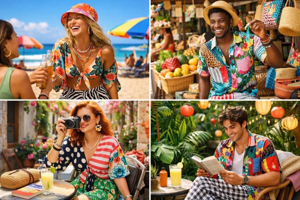 découvrez nos explorations stylées du mix and match pour un été tendance et coloré. inspirez-vous et créez des looks uniques et frais pour la saison chaude.