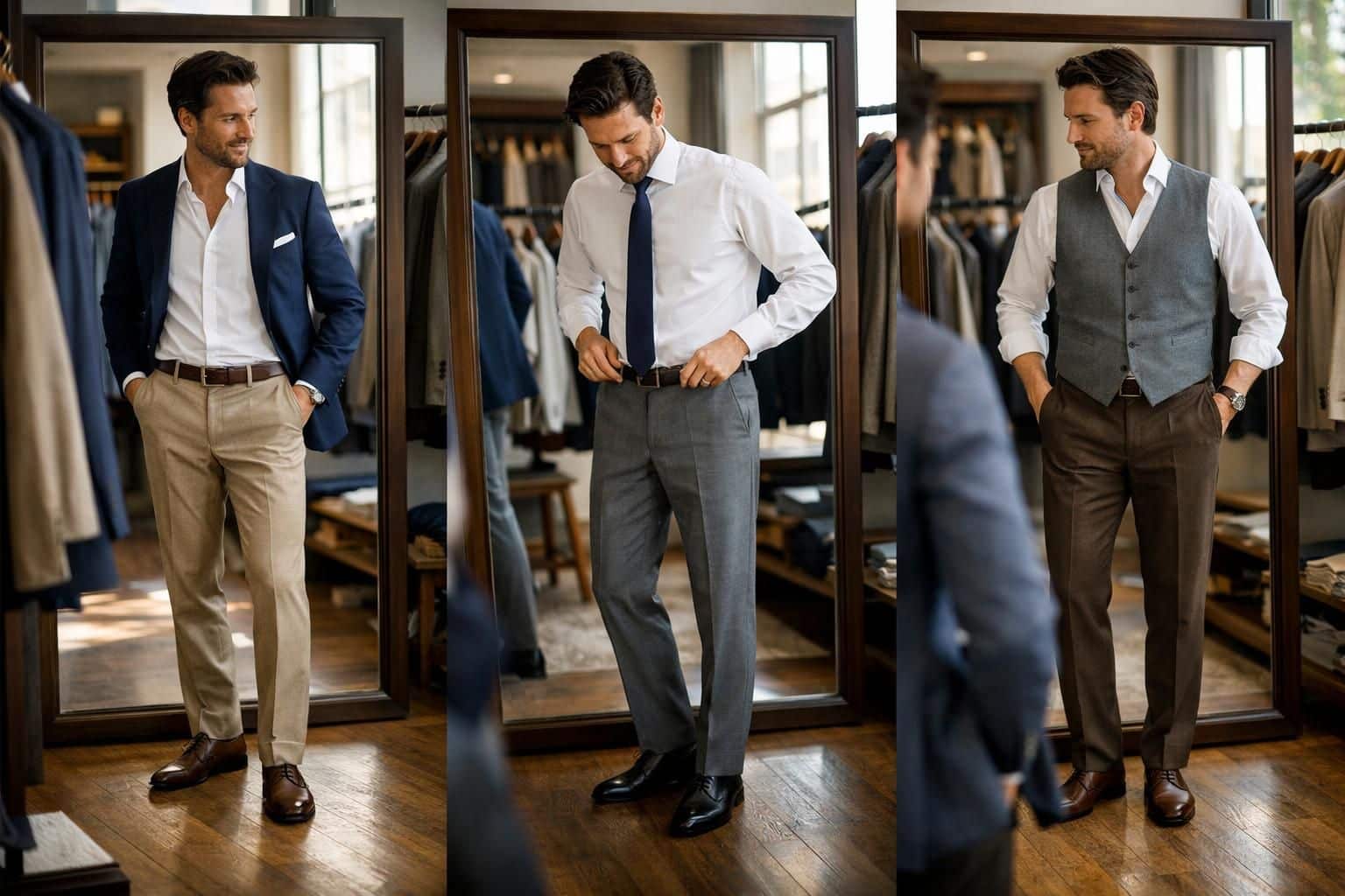 découvrez comment choisir le pantalon idéal en fonction de votre silhouette : formes, volumes, plis et longueurs adaptés pour sublimer votre physique avec style et confort.