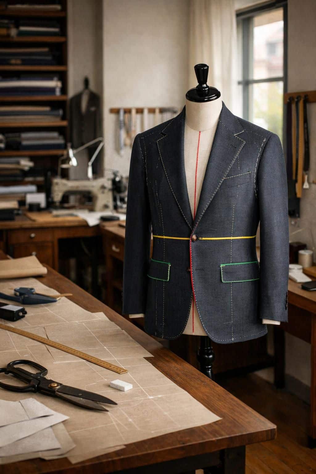 découvrez l'art des proportions et l'élégance des demi-mesures pour un style unique et parfaitement adapté à votre silhouette.