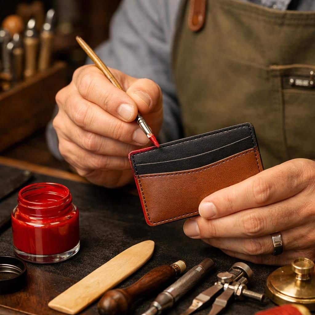 découvrez les techniques artisanales pour maîtriser les finitions de tranche en maroquinerie et obtenir un rendu impeccable, alliant savoir-faire traditionnel et qualité supérieure.