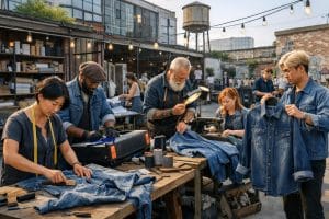 découvrez comment les artisans de la mode réinventent la chemise en denim, symbole intemporel, pour créer une véritable révolution stylistique alliant tradition et modernité.