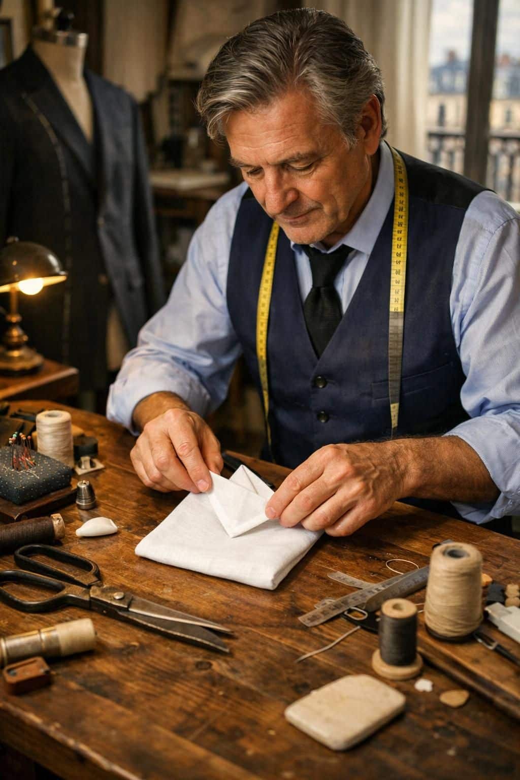 découvrez comment maîtriser l'art d'utiliser la pochette sur un costume pour ajouter une touche d'élégance et de sophistication à votre tenue.