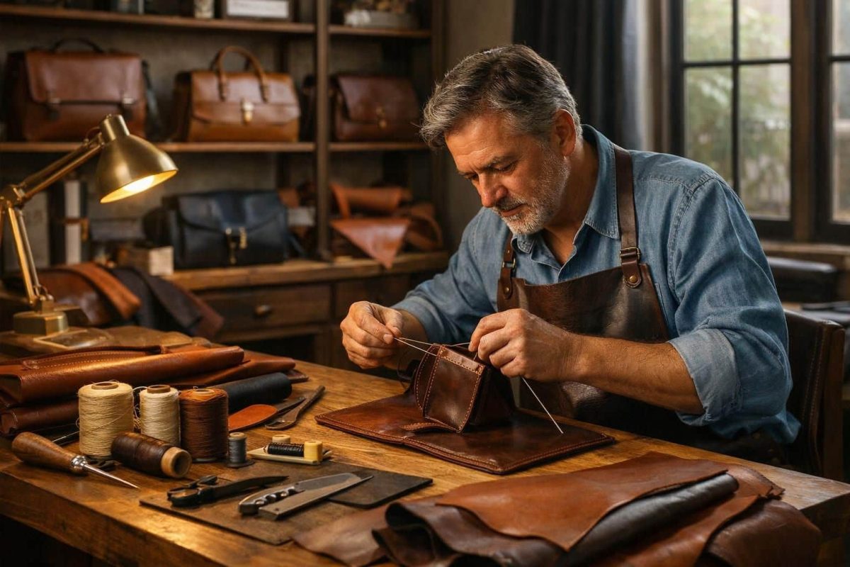découvrez comment la sous-traitance et les techniques artisanales façonnent l'excellence de la maroquinerie de luxe, alliant savoir-faire traditionnel et innovation pour des créations uniques.